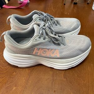HonkaOne one bondi8 running shoe Harbor mist lunar rock woman’s 9.5b